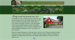 Desktop Screenshot of cardinalgardencenter.net